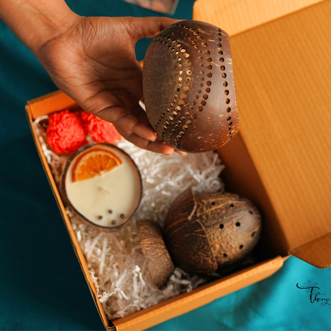 Thenga Eco-Friendly Diwali Gifts Set | Diwali Gift Hampers for Corporates, Employees, Friends, and Family