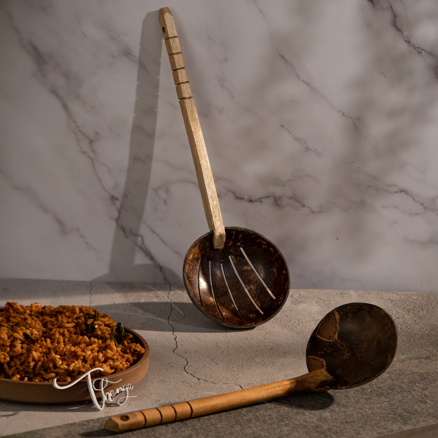 Coconut Shell Cooking Set